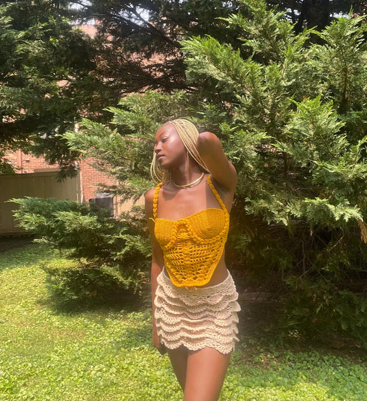 The Ripple Mini Skirt